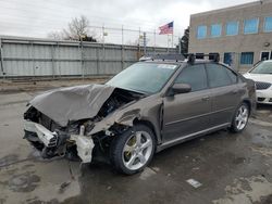 Subaru Legacy 2.5i Limited salvage cars for sale: 2009 Subaru Legacy 2.5I Limited