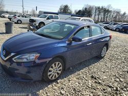 Nissan Sentra S salvage cars for sale: 2017 Nissan Sentra S