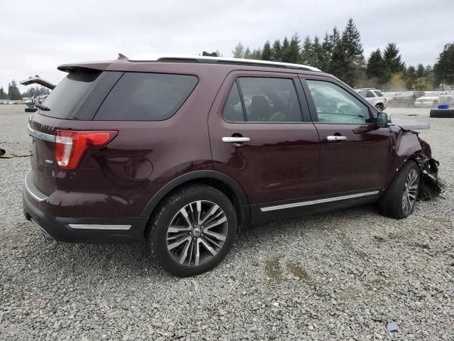 2018 Ford Explorer Platinum