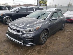 Salvage cars for sale at Chicago Heights, IL auction: 2021 KIA Forte FE