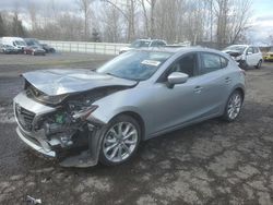 Salvage cars for sale from Copart Portland, OR: 2015 Mazda 3 Grand Touring