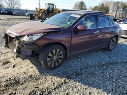 Salvage cars for sale at Mebane, NC auction: 2014 Honda Accord EXL