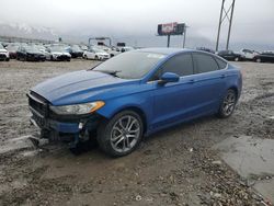 Salvage cars for sale at Farr West, UT auction: 2017 Ford Fusion SE