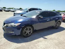 Vehiculos salvage en venta de Copart San Antonio, TX: 2017 Nissan Maxima 3.5S