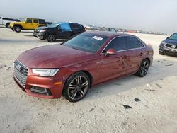 Audi salvage cars for sale: 2018 Audi A4 Premium Plus