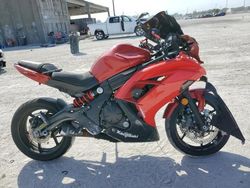 Salvage cars for sale from Copart West Palm Beach, FL: 2012 Kawasaki EX650 EC