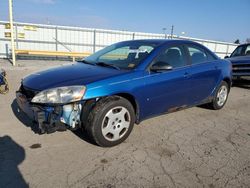 Salvage cars for sale at Dyer, IN auction: 2007 Pontiac G6 Value Leader