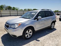 2015 Subaru Forester 2.5I Premium en venta en New Braunfels, TX