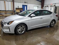 Salvage cars for sale at West Mifflin, PA auction: 2019 Hyundai Elantra SEL