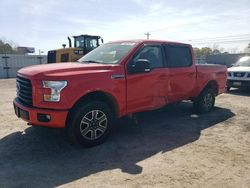 Ford F-150 salvage cars for sale: 2016 Ford F150 Supercrew