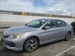 Honda Accord LX Vehiculos salvage en venta: 2016 Honda Accord LX