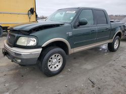 Salvage cars for sale at Cahokia Heights, IL auction: 2002 Ford F150 Supercrew