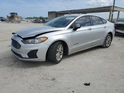 Salvage vehicles for parts for sale at auction: 2019 Ford Fusion SE