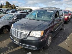 Vehiculos salvage en venta de Copart Martinez, CA: 2012 Chrysler Town & Country Touring