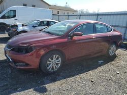 Salvage cars for sale at York Haven, PA auction: 2015 Chrysler 200 Limited