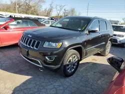 Salvage cars for sale at Cahokia Heights, IL auction: 2015 Jeep Grand Cherokee Limited