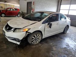 Salvage cars for sale at Sandston, VA auction: 2015 Honda Civic EXL