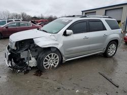 Salvage cars for sale at Duryea, PA auction: 2015 GMC Acadia Denali
