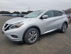 Salvage cars for sale from Copart East Granby, CT: 2018 Nissan Murano S