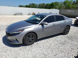 Salvage cars for sale at New Braunfels, TX auction: 2021 Hyundai Elantra SEL