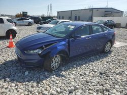 Salvage cars for sale at Barberton, OH auction: 2016 Ford Fusion SE