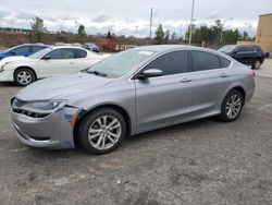 Salvage cars for sale from Copart Gaston, SC: 2015 Chrysler 200 Limited