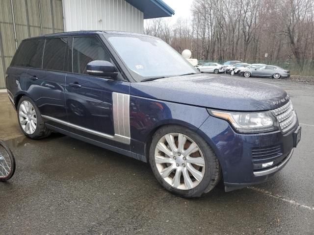 2016 Land Rover Range Rover Supercharged