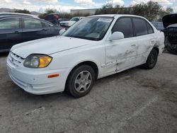 Salvage cars for sale from Copart Las Vegas, NV: 2003 Hyundai Accent GL