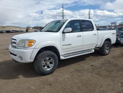 Salvage cars for sale from Copart Colorado Springs, CO: 2004 Toyota Tundra Double Cab Limited