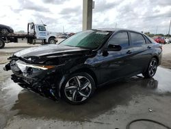 Salvage cars for sale at West Palm Beach, FL auction: 2023 Hyundai Elantra SEL