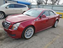 Salvage cars for sale from Copart Wichita, KS: 2012 Cadillac CTS Luxury Collection