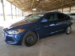 Salvage cars for sale at Phoenix, AZ auction: 2018 Hyundai Elantra SE