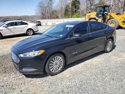 Salvage cars for sale at Concord, NC auction: 2016 Ford Fusion S Hybrid