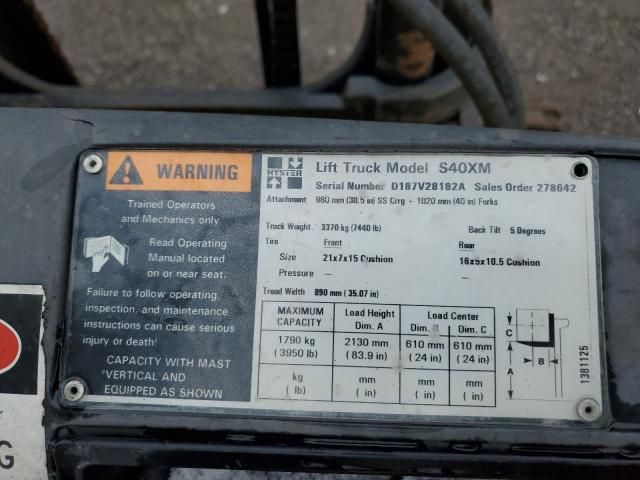 2003 Hyster Forklift