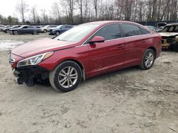 Salvage cars for sale from Copart Waldorf, MD: 2015 Hyundai Sonata SE