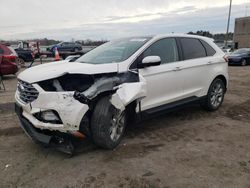 Salvage cars for sale from Copart Fredericksburg, VA: 2019 Ford Edge Titanium