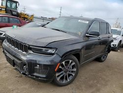 Jeep salvage cars for sale: 2024 Jeep Grand Cherokee Overland