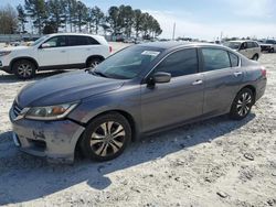 Salvage cars for sale at Loganville, GA auction: 2013 Honda Accord LX