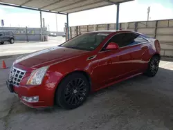 Salvage cars for sale at Anthony, TX auction: 2014 Cadillac CTS Performance Collection