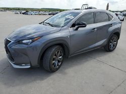 Vehiculos salvage en venta de Copart Grand Prairie, TX: 2015 Lexus NX 200T