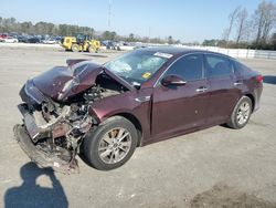 KIA Optima LX salvage cars for sale: 2017 KIA Optima LX