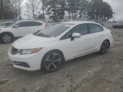 Salvage cars for sale from Copart Loganville, GA: 2014 Honda Civic LX