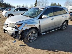 Acura MDX Sport salvage cars for sale: 2007 Acura MDX Sport