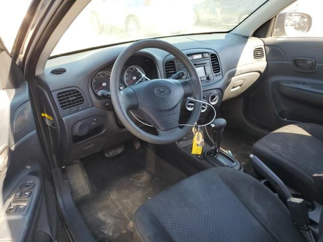 2010 Hyundai Accent Blue