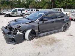 Salvage cars for sale from Copart Fort Pierce, FL: 2020 Subaru WRX