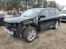 Toyota Highlander salvage cars for sale: 2012 Toyota Highlander Hybrid Limited