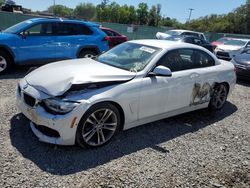 BMW 4 Series salvage cars for sale: 2016 BMW 428 I Sulev