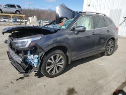 Salvage cars for sale at Windsor, NJ auction: 2021 Subaru Forester Limited