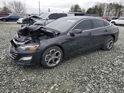 Salvage cars for sale at Mebane, NC auction: 2020 Chevrolet Malibu LT