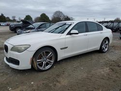 BMW salvage cars for sale: 2012 BMW 750 I